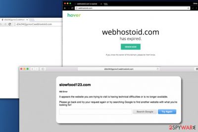 Webhostoid.com redirect virus