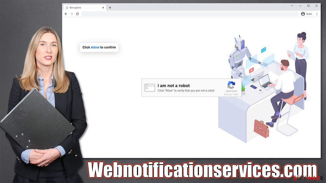 Webnotificationservices.com virus