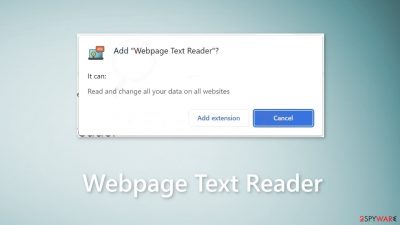 Webpage Text Reader
