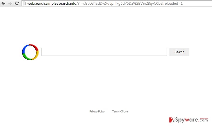 Websearch.simple2search.info redirect Websearch.simple2search.info redirect