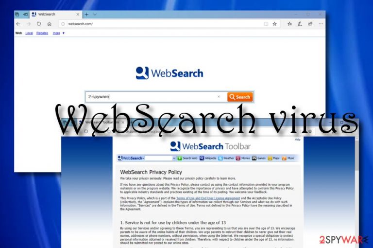 WebSearch browser hijacker