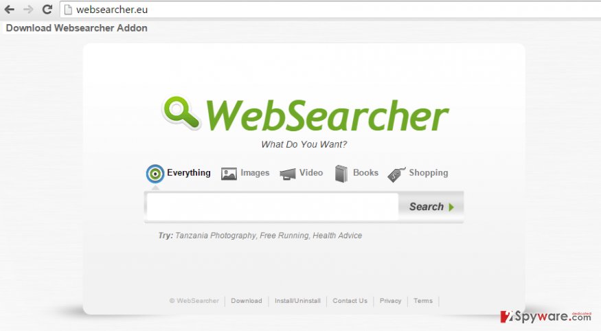 WebSearcher.eu redirect WebSearcher.eu redirect