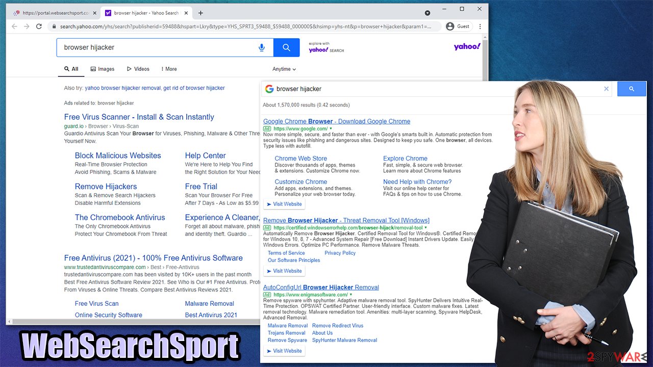 WebSearchSport virus