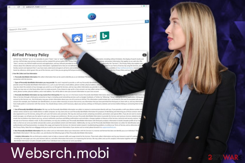 Websrch.mobi browser hijacker