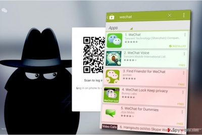 WeChat virus