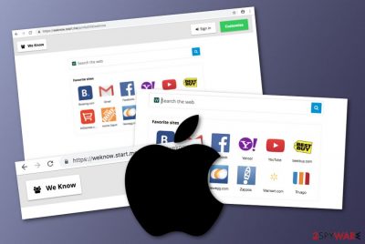 Weknow.start.me browser hijacker