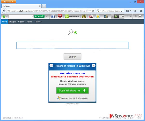 WeLoveGames Toolbar snapshot WeLoveGames Toolbar snapshot
