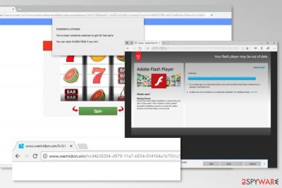 Image of Wemidon.win redirect virus