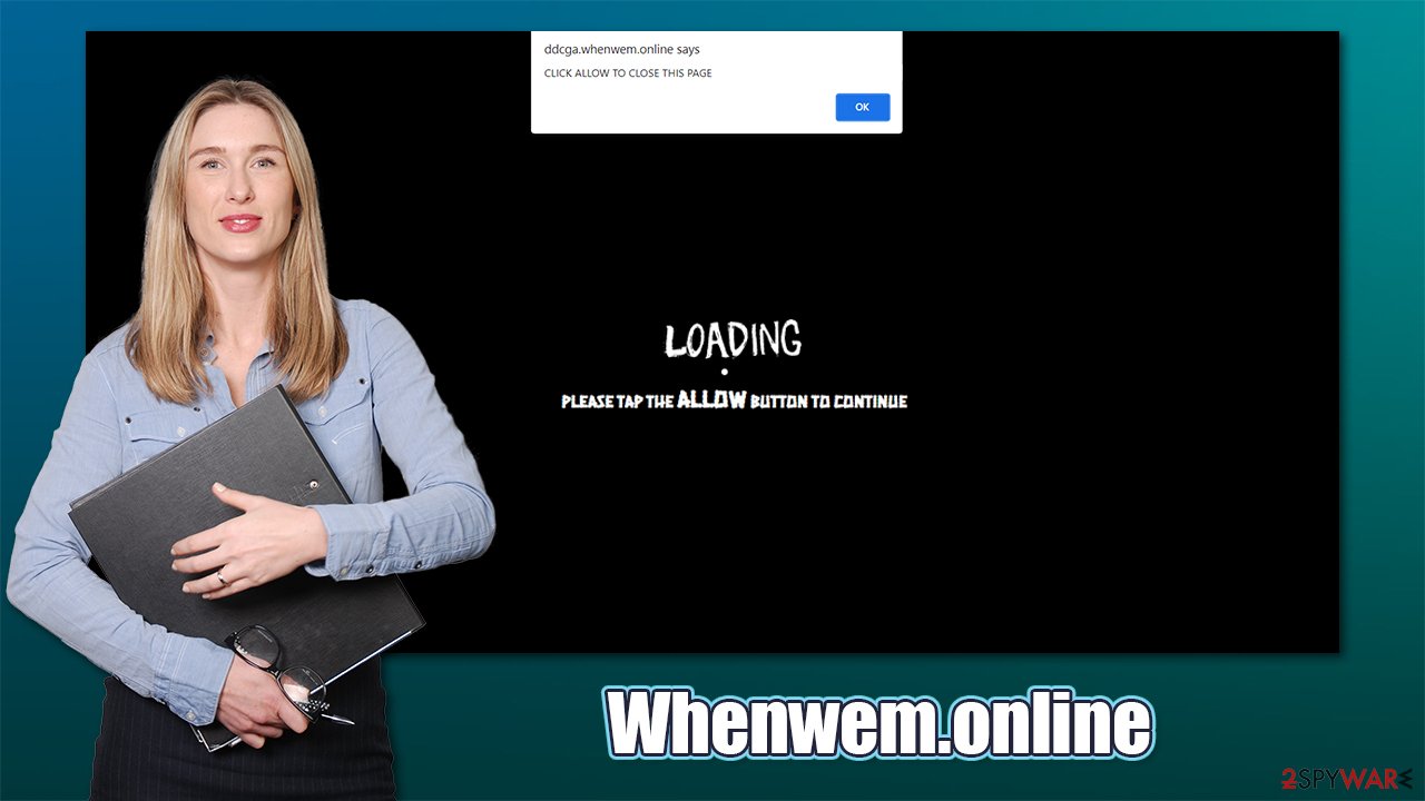 Whenwem.online pop-ups