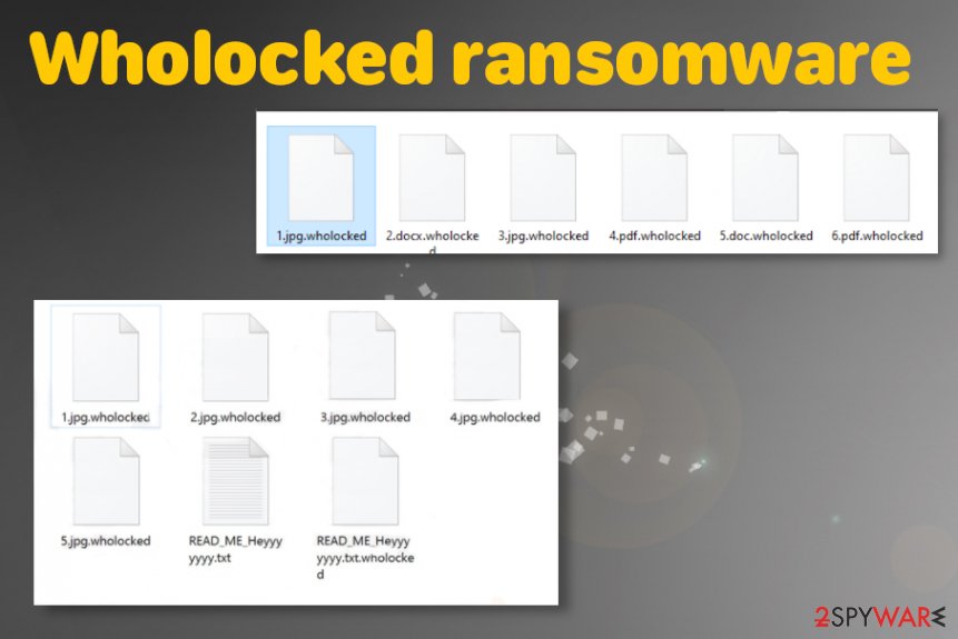 Wholocked cryptovirus