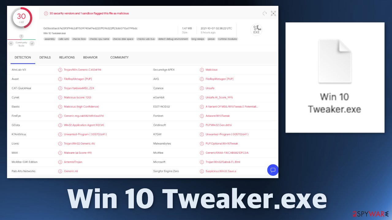 Win 10 Tweaker.exe