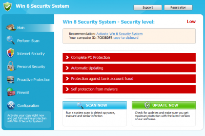 Windows 8 Security System