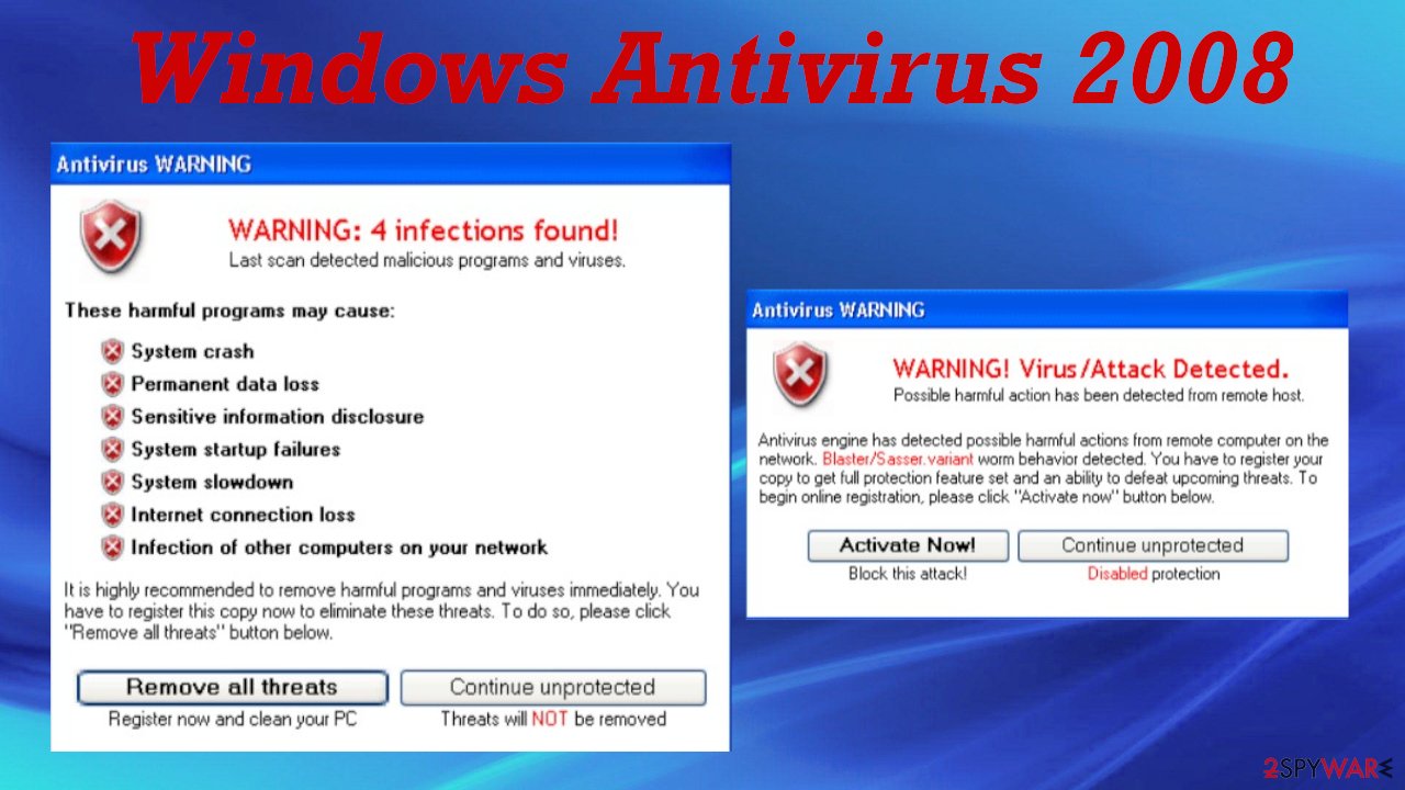 Antivirus disabled by virus
