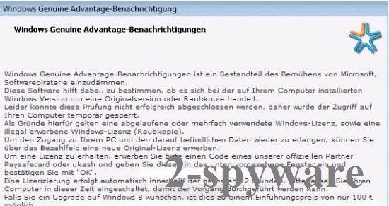 Windows Genuine Advantage Notifications (fake) snapshot Windows Genuine Advantage Notifications (fake) snapshot