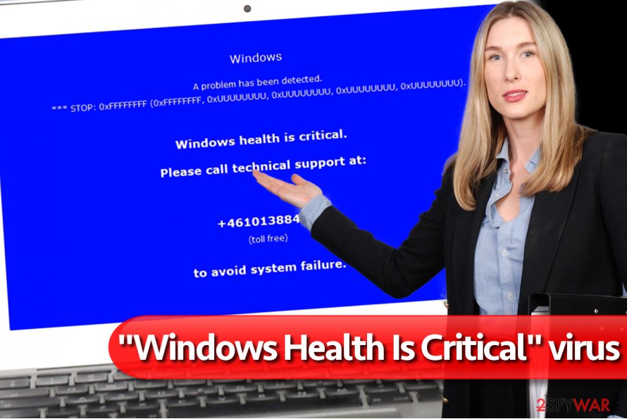 Windows Health Is Critical virus