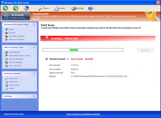 Windows No-Risk Center Windows No-Risk Center