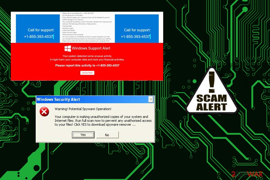 Remove Windows Support Alert scam - 2021 update