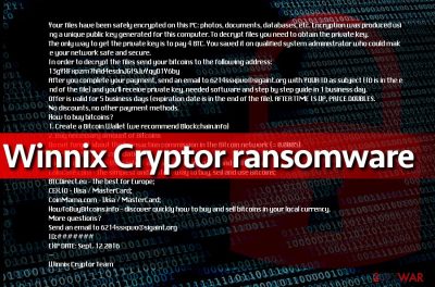 Winnix Cryptor ransomware 