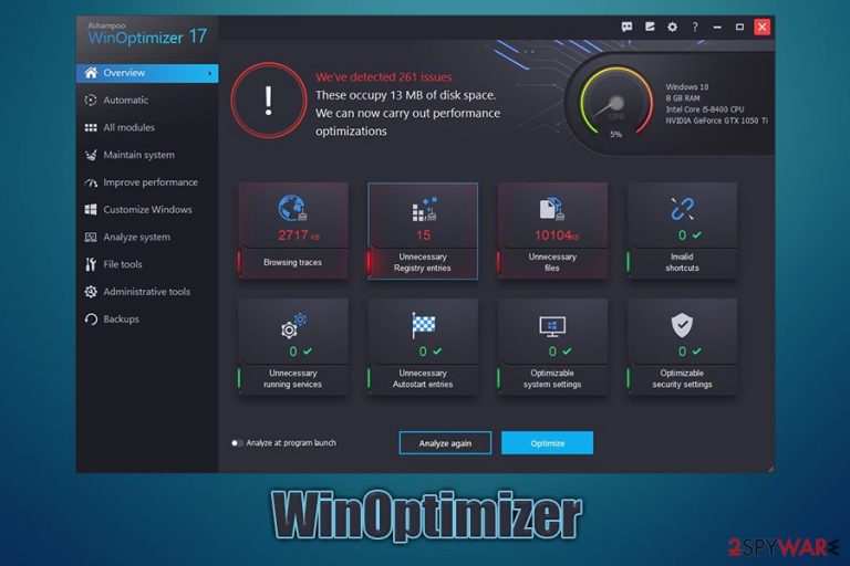 WinOptimizer