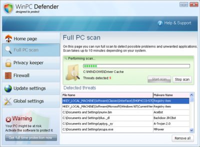 WinPC Defender