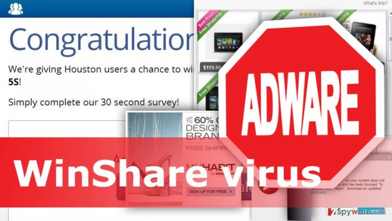 Example of WinShare virus