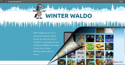 The screenshot of Winter Waldo virus