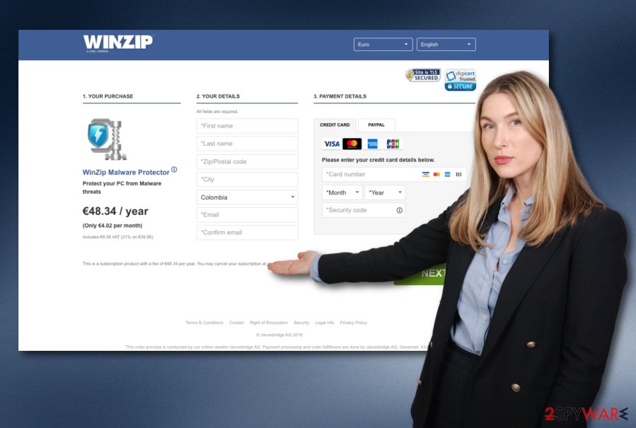 WinZip Malware Protector virus