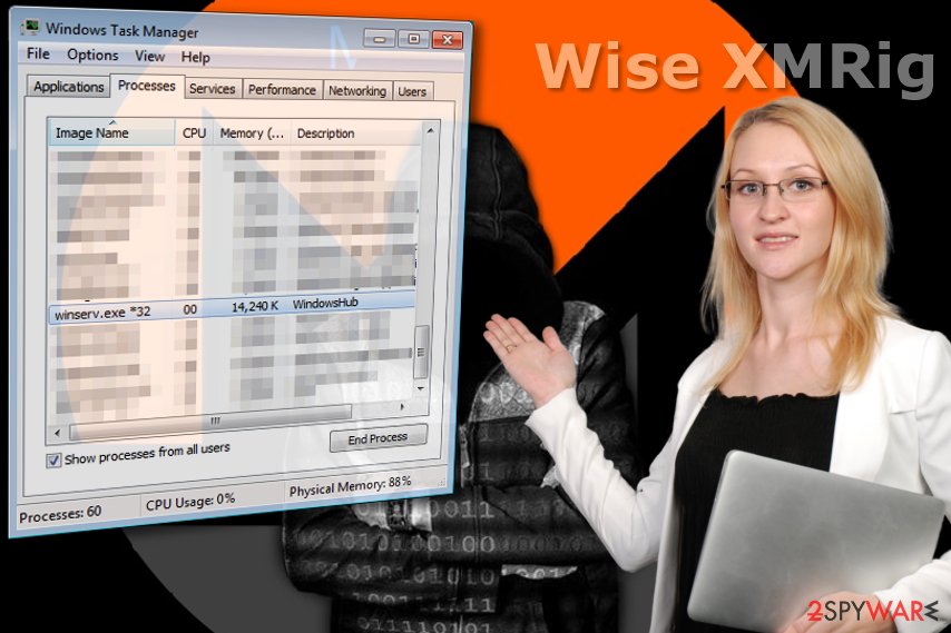 Wise XMRig virus