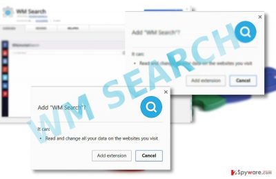 The example of WM Search