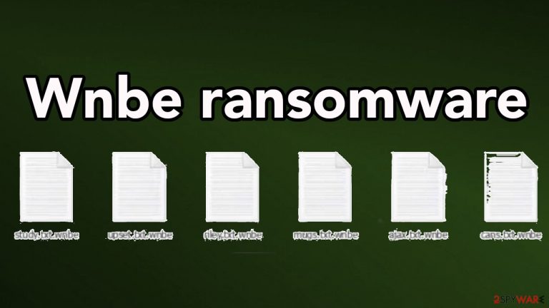 Wnbe ransomware