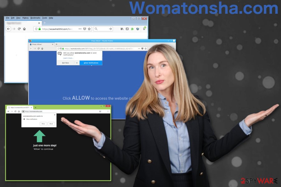 Womatonsha.com virus