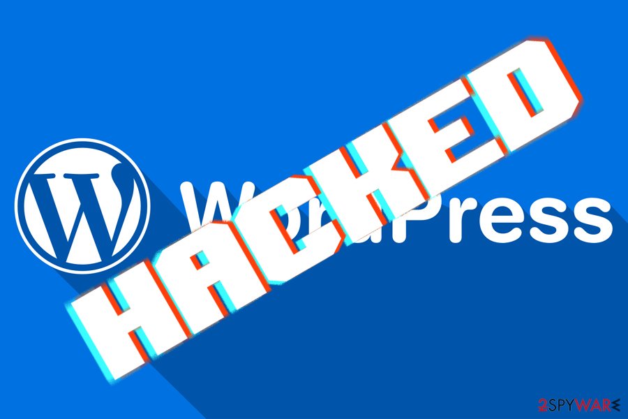 WordPress hacked