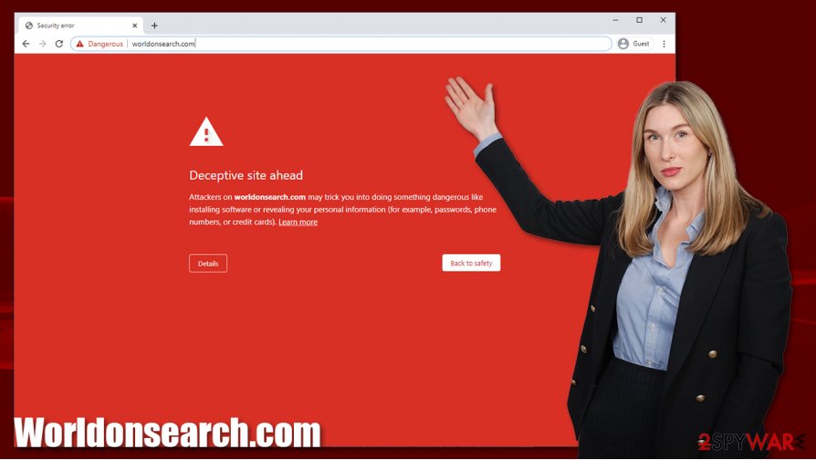 Worldonsearch.com phishing