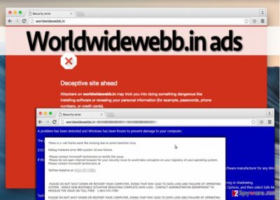 Worldwidewebb.in virus site