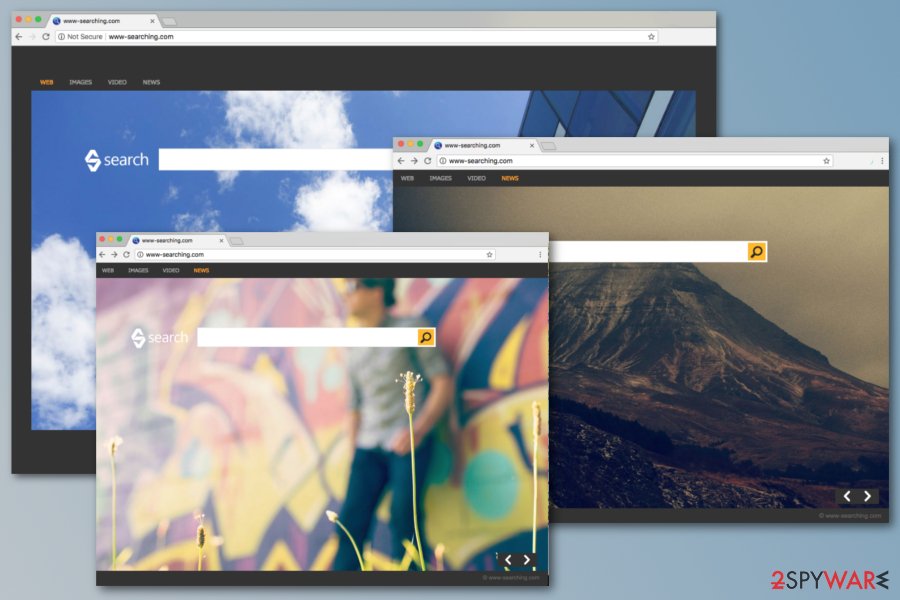 www-searching.com browser hijacker