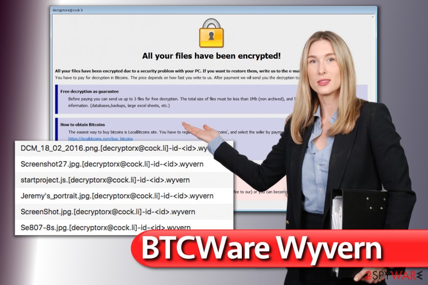 BTCWare Wyvern virus