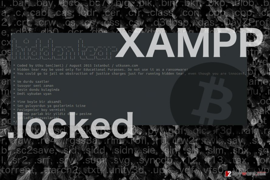 Image illustrating Xampp Locker virus Image illustrating Xampp Locker virus