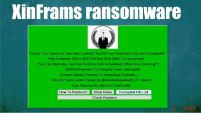 XinFrams ransomware