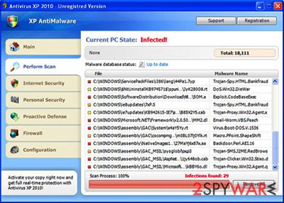 XP AntiMalware fake