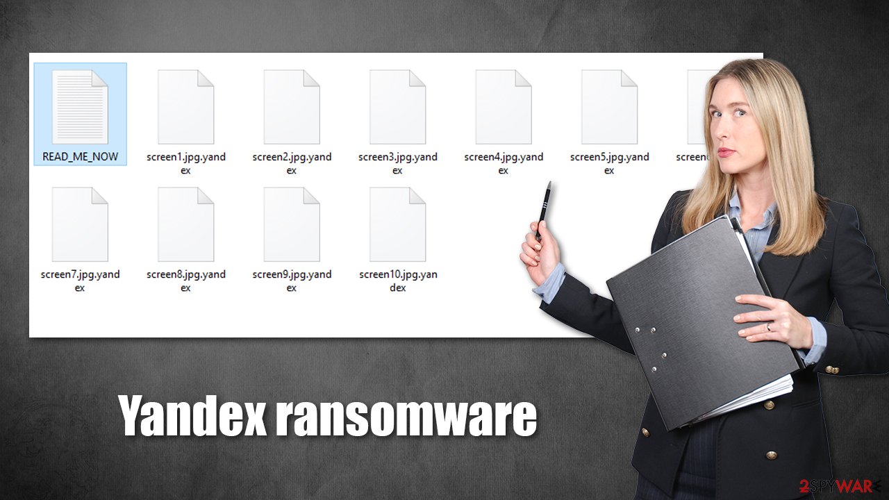 Yandex ransomware virus