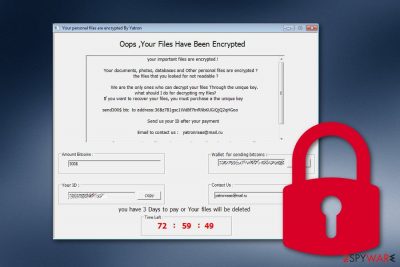 Yatron ransomware virus