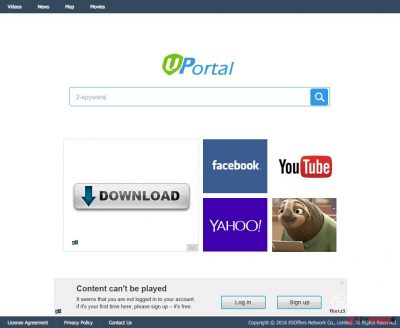 Image of the Yeabests.top browser hijacker virus