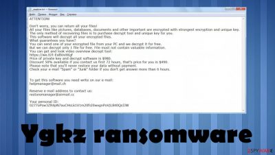 Ygkz file virus