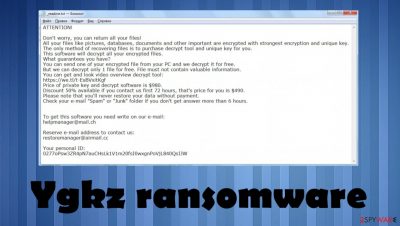 Ygkz file virus