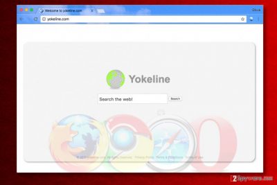 Yokeline.com redirect virus changes homepage