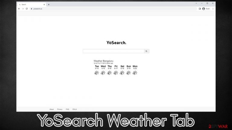 YoSearch Weather Tab