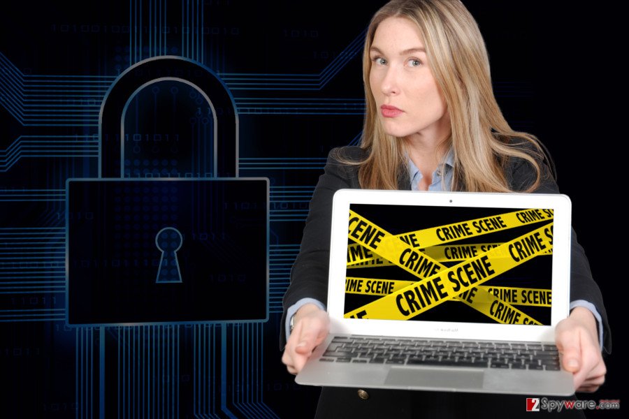 The image of YouAreFucked ransomware virus The image of YouAreFucked ransomware virus