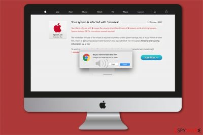 Your Mac is infected with 3 viruses image