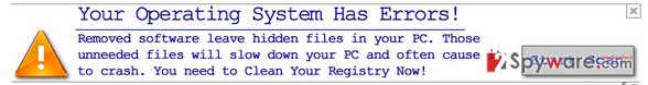 Your Operating System Has Errors! snapshot Your Operating System Has Errors! snapshot