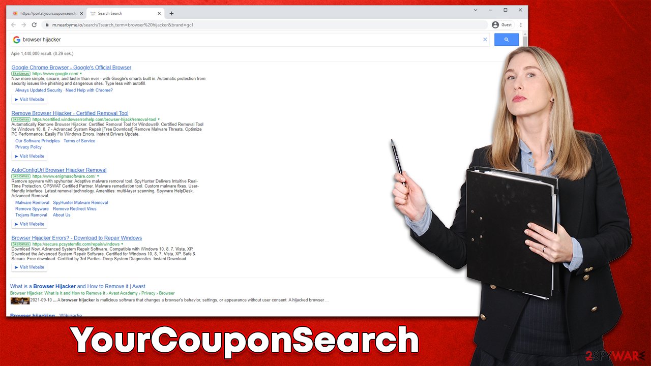 YourCouponSearch virus
